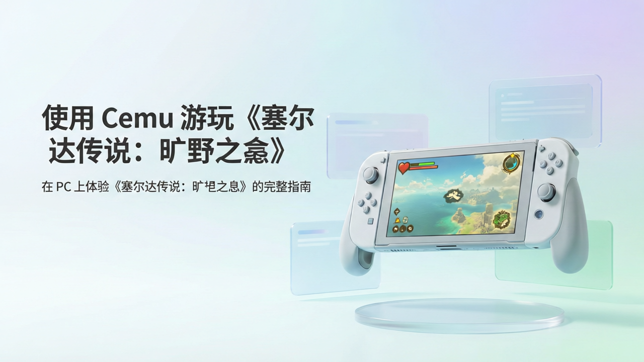 使用 Cemu 游玩《塞尔达传说：旷野之息》-UCBK · 栈域