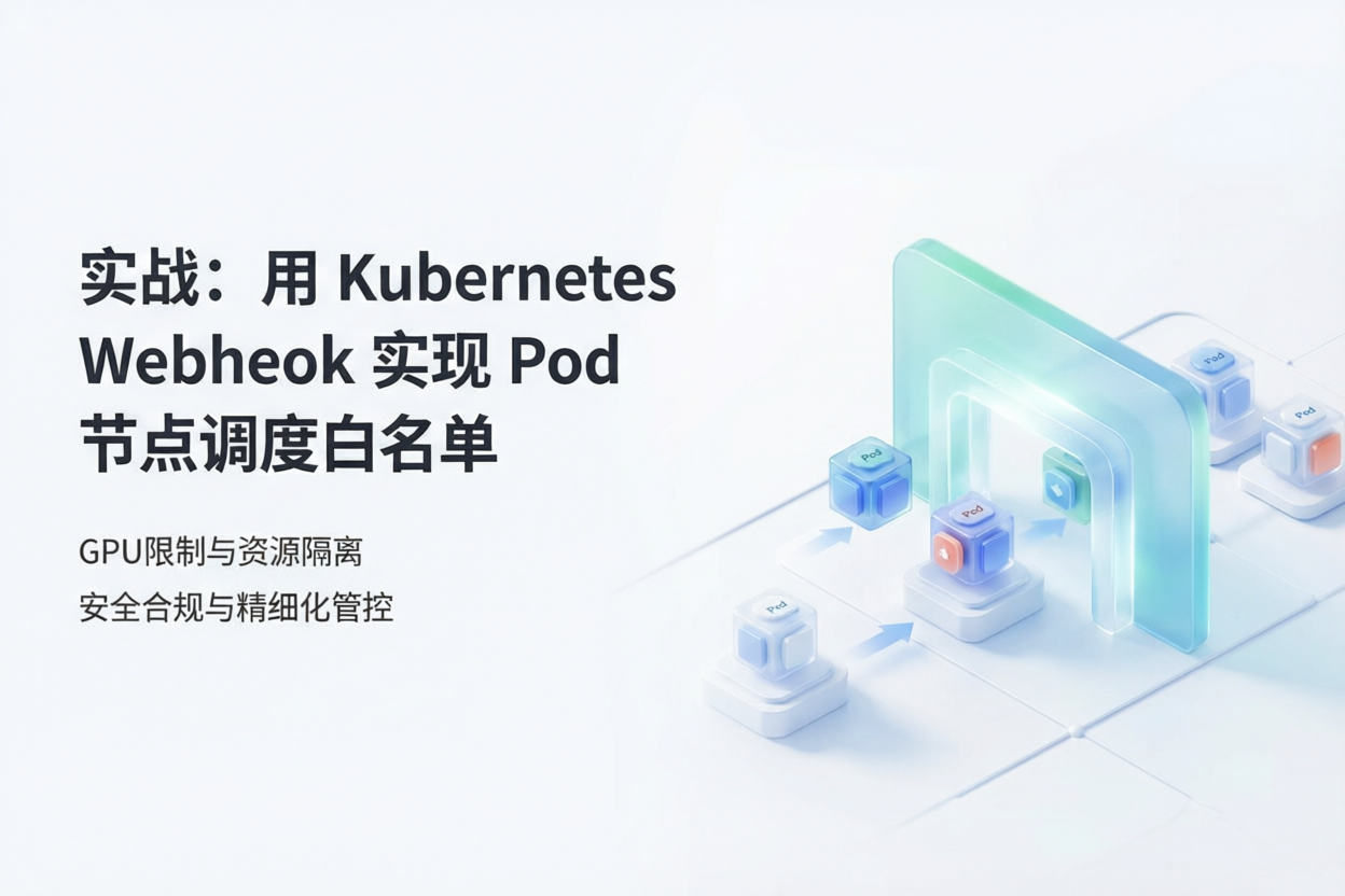 实战：用 Kubernetes Webhook 实现 Pod 节点调度白名单-UCBK · 栈域